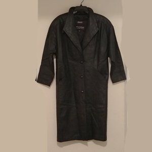 Wilsons Vintage Leather Trench Coat